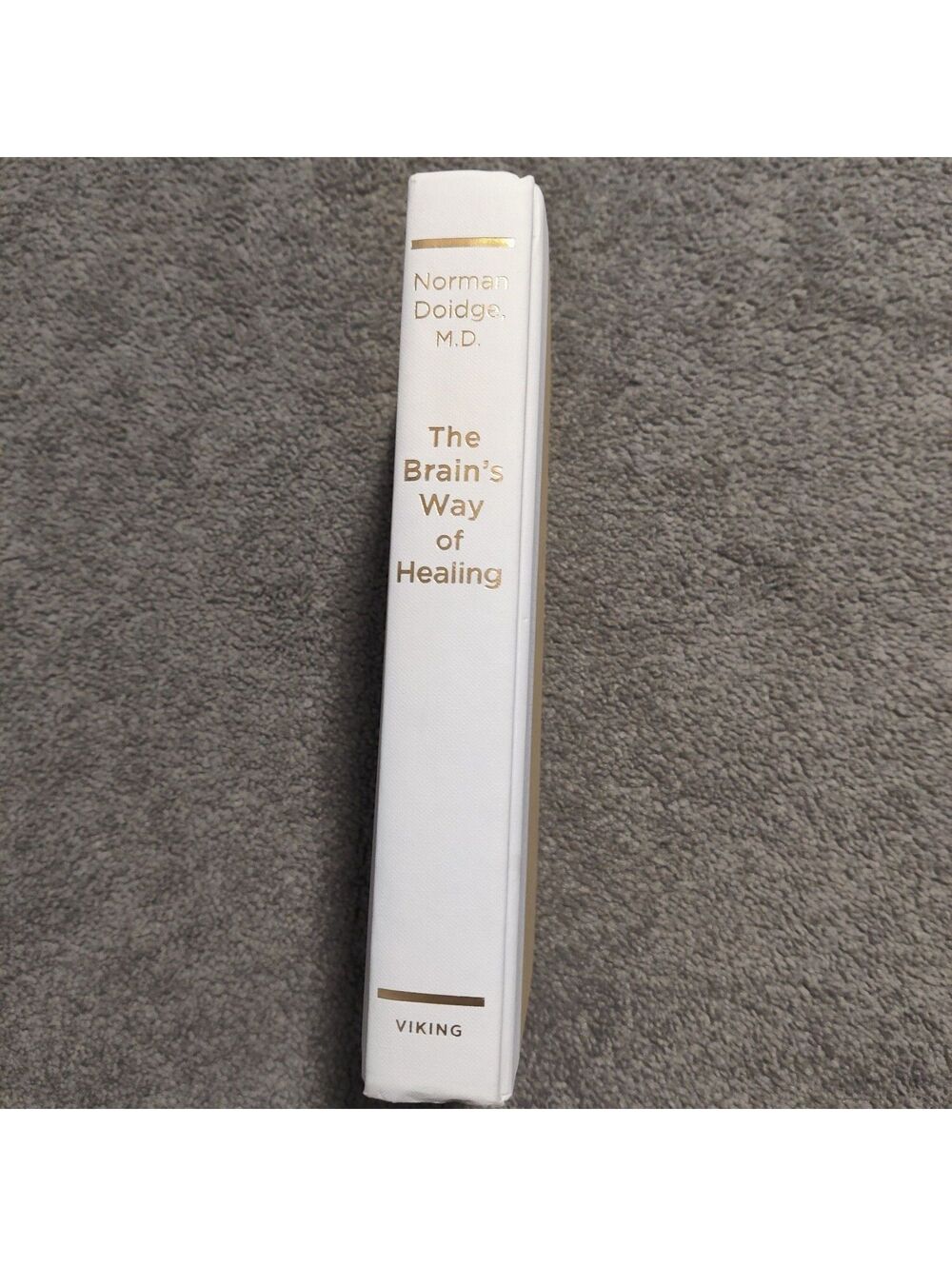 The Brain's Way of Healing by Norman Doidge MD Hardcover Neuroplasticity (No DJ)